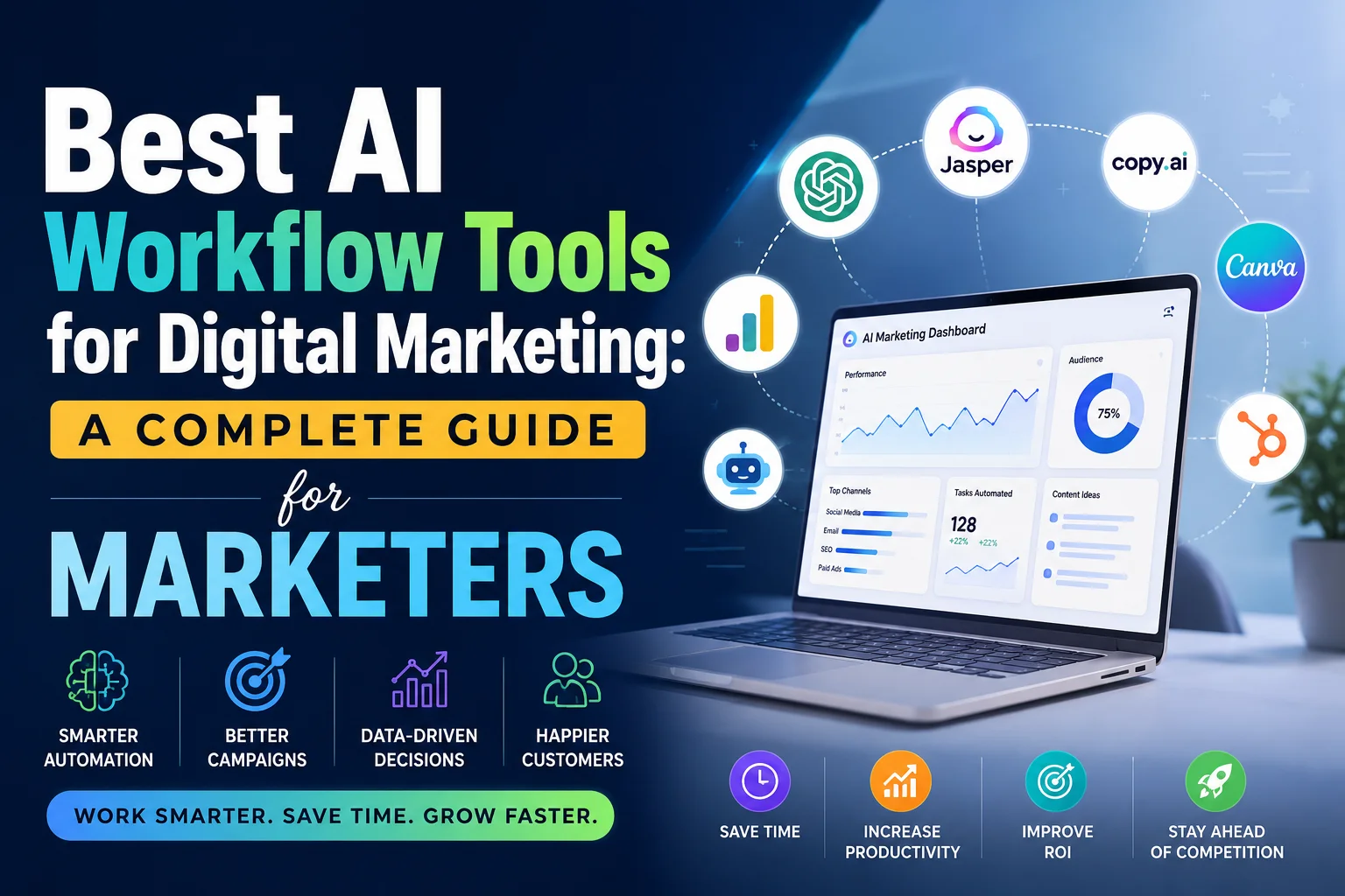 Best AI workflow Tools for Dogital Marketing